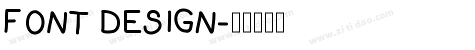FONT DESIGN字体转换